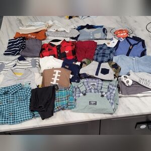 Huge Baby Boys Clothes Bundle Lot - Size 6M